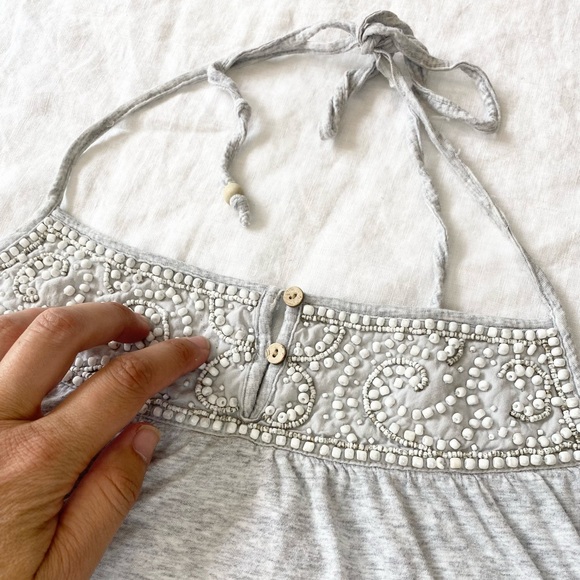 American Eagle Beaded Halter Top - Picture 8 of 8